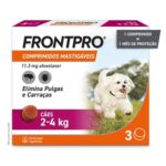 Frontpro Comprimidos Mastigáveis Cão 2-4Kg 3un