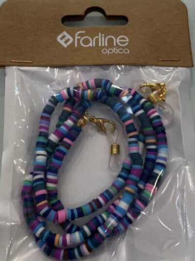 Cordão Oculos Colorido Farline - Image 1