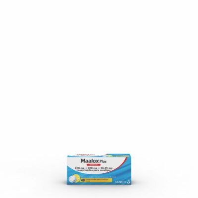Maalox Plus 40 Comprimidos Mastigáveis - Image 1