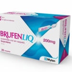 Brufen Liq , 200 mg/10ml suspensão oral (x20 saquetas)