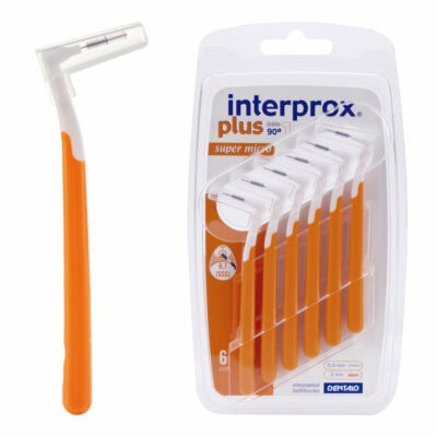 Interprox Plus Super Micro 0,7mm Escovilhão Interdentário 6 Unidades - Image 1
