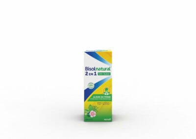 Bisolnatural 2 em 1 Sem Açucar Xarope 120 ml - Image 1