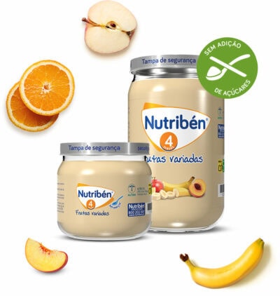 Nutriben Boião Frutas Variadas 120 g - Image 1