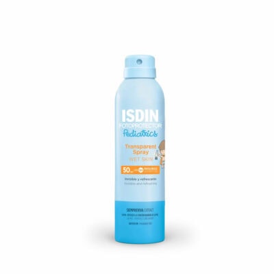 Isdin Pediatrics Transparent Spray Wet Skin SPF50 250ml - Image 1