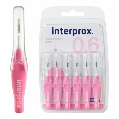 Interprox 4G Nano 0,6mm Escovilhão Interdentário 6 Unidades - Image 1