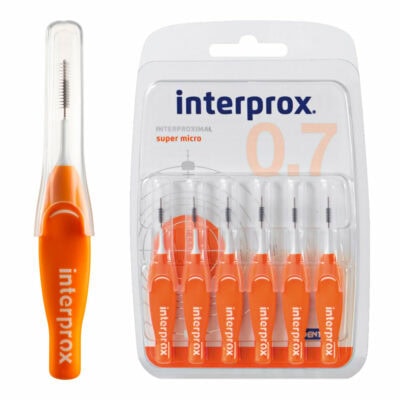 Interprox 4G Super Micro 0,7mm Escovilhão Interdentário 6 Unidades - Image 1