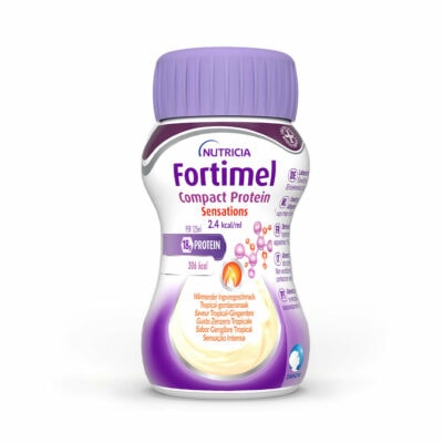 Nutricia Fortimel Compact Proteina Gengibre Tropical 4x 125 ml - Image 1