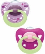 NUK Signature Brilha no Escuro Chupeta Silicone 18-36M 2 Unidades - Image 2