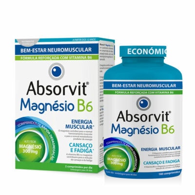 Absorvit Magnésio B6 180 Comprimidos - Image 1