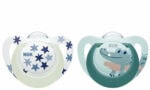 NUK STAR Day&Night Chupeta Silicone 18-36M 2 Unidades - Image 3