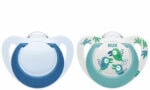NUK STAR Chupeta Silicone 6-18M 2 Unidades