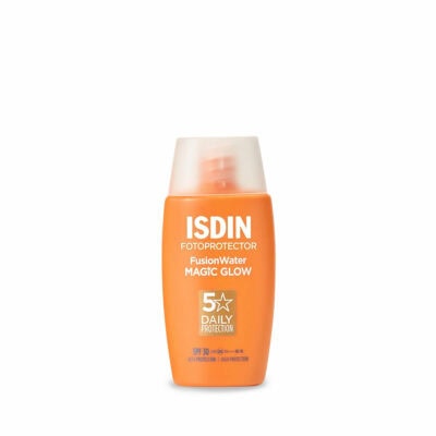 Isdin FusionWater MAGIC Glow SPF30 Protetor Solar Rosto 50ml - Image 1