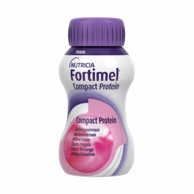 Nutricia Fortimel Compact Proteina Morango 4x 125 ml - Image 1