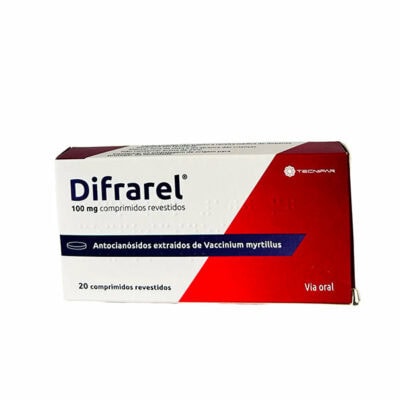 Difrarel 100 mg 20 Comprimidos Revestidos - Image 1