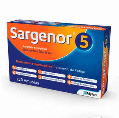 Sargenor 5, 5000 mg/10 ml (x20 ampolas bebíveis) - Image 1