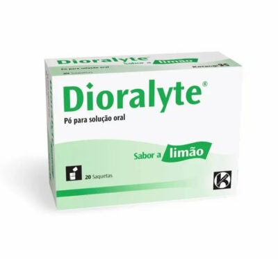 Dioralyte (Sabor limão) pó solução oral (x20 saquetas) - Image 1