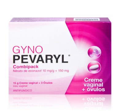 Gyno-Pevaryl Combipack, 10mg/g + 150mg creme bisnaga + ovulo - Image 1
